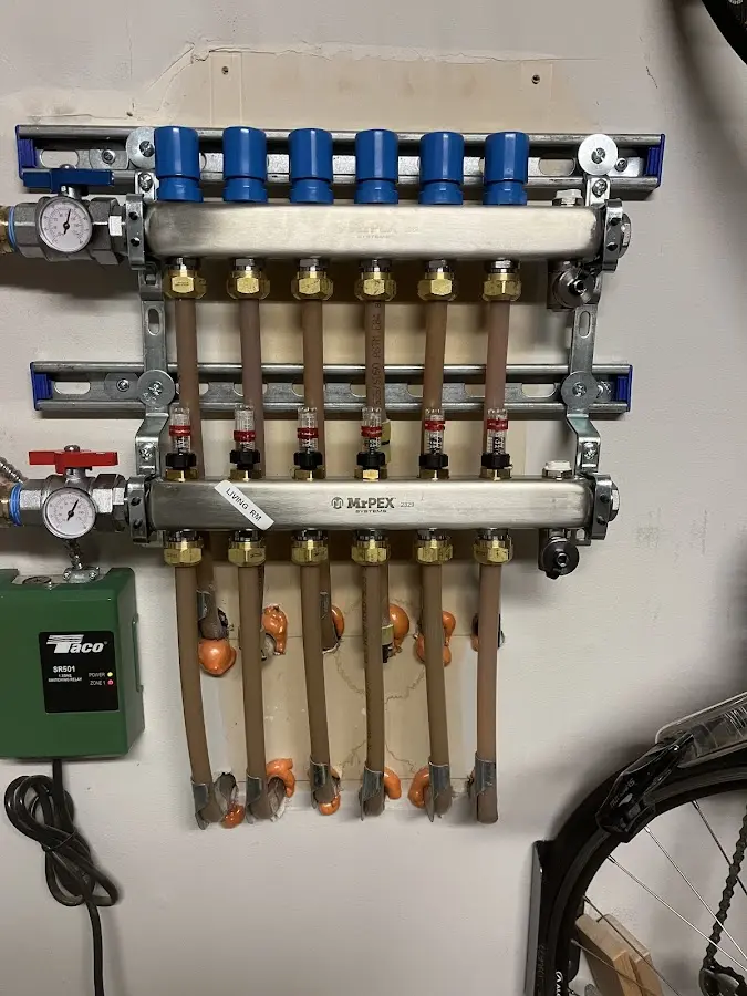 Plumber performing Leak Detection at a residential property in Sandpoint